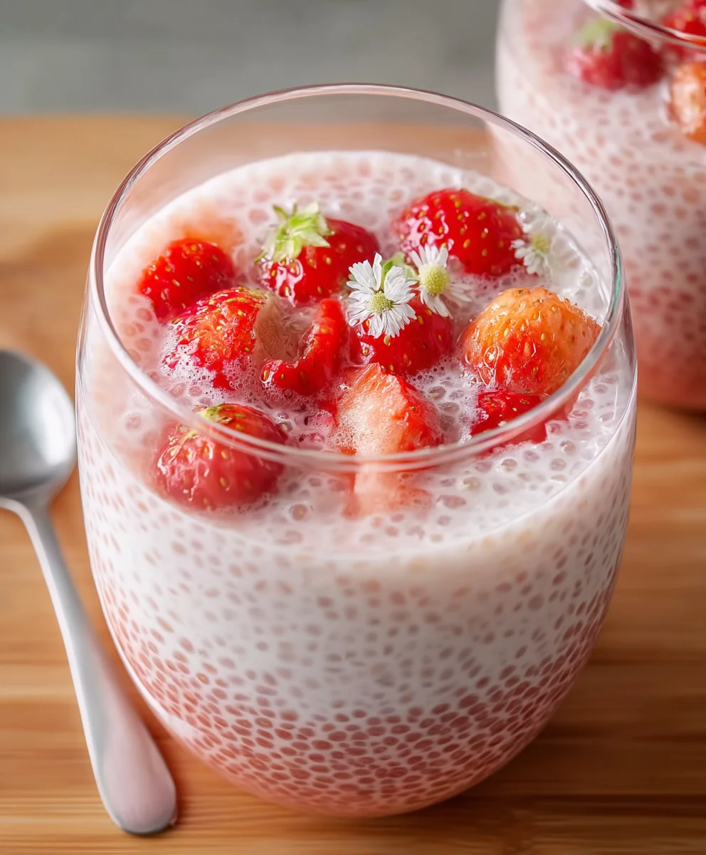 Delicious Strawberry Sago Recipe - Easy Dessert