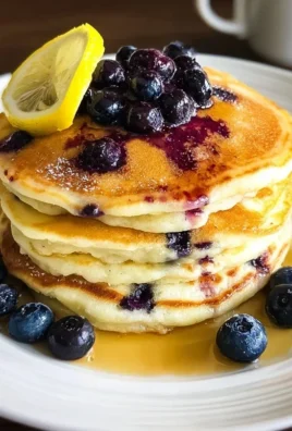 Lemon Blueberry Pancakes