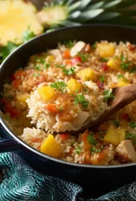 Aloha Pineapple Chicken Rice Casserole