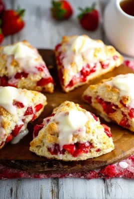 Strawberry Scones