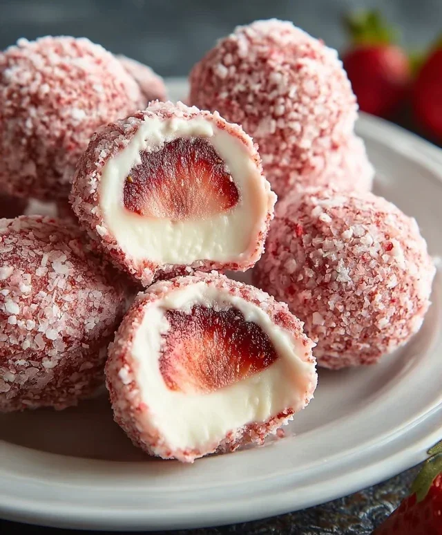 Strawberry Truffles