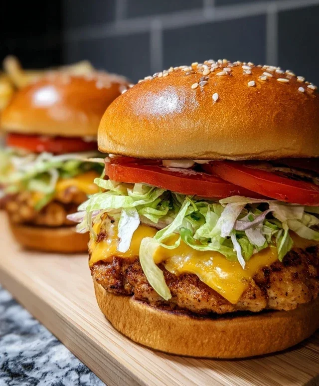 Ground Chicken Smash Burgers
