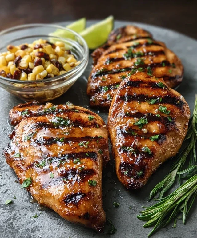 Grilled Hot Honey Chicken