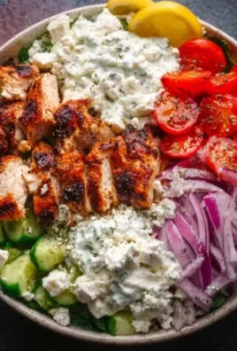 Greek Chicken Bowls