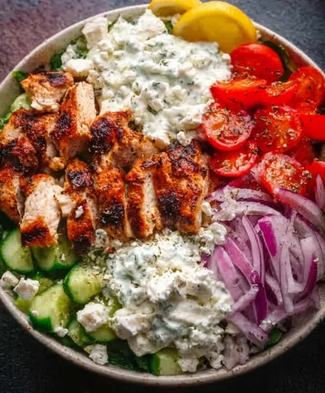 Greek Chicken Bowls