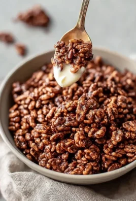 Healthy Crispy Chocolate Puffed Rice Cereal