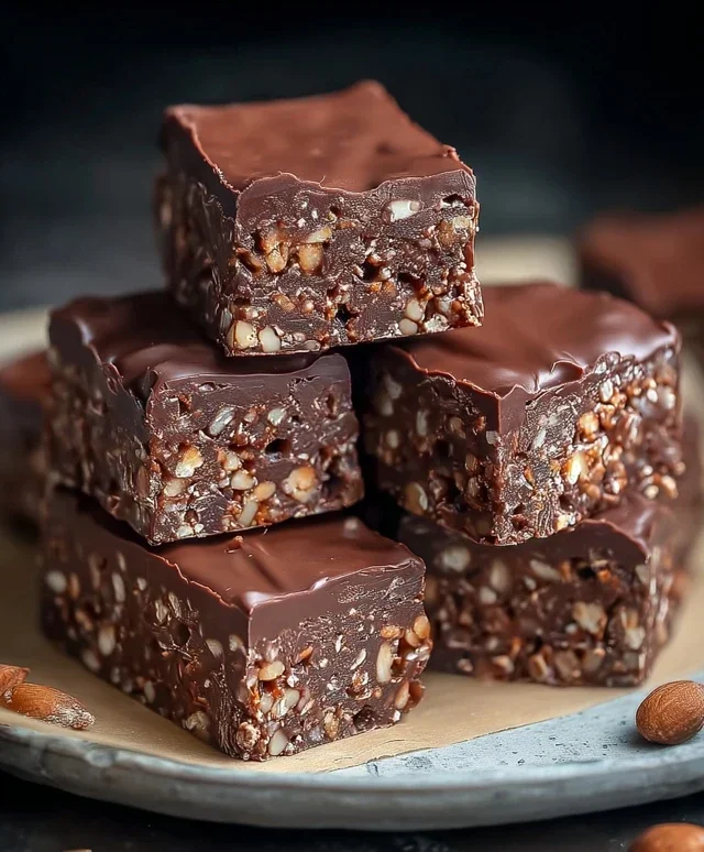 No-Bake Chocolate Biscuit Bars