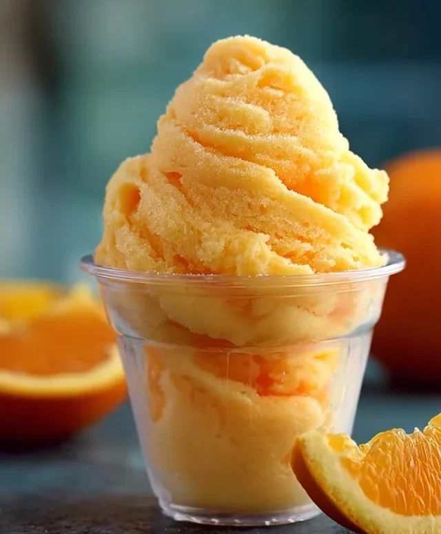 Orange Crush Sherbet