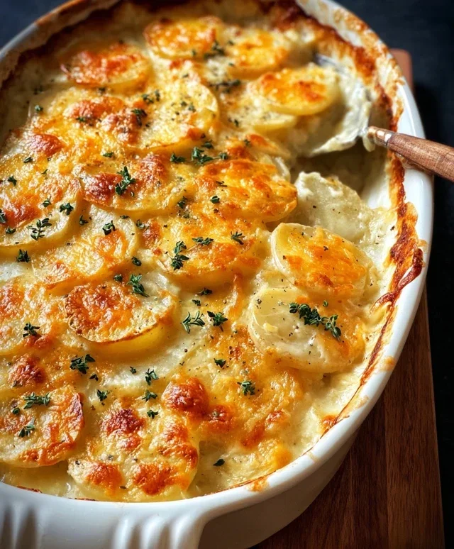 Cheesy Scalloped Potatoes