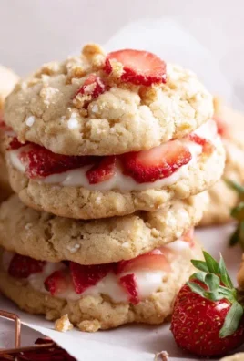 Strawberry Shortcake Cookies