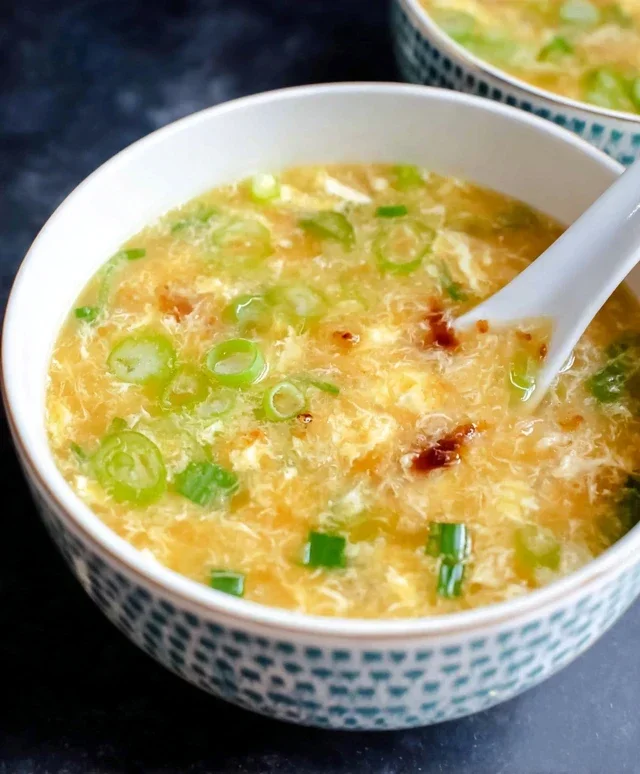 Homemade Egg Drop Soup (Keto & Gluten Free)