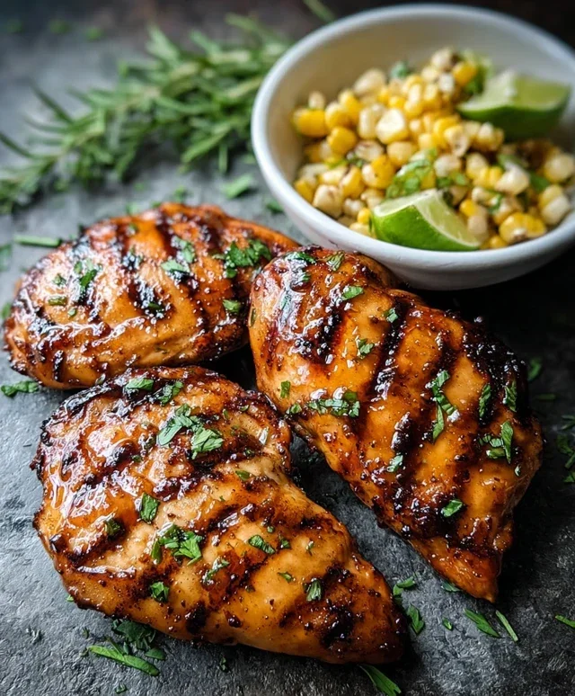 Grilled Hot Honey Chicken