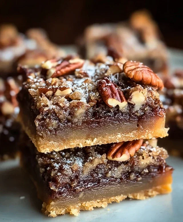 German Chocolate Pecan Pie Bars