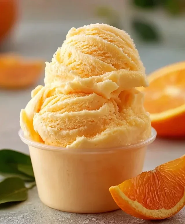 Orange Crush Sherbet