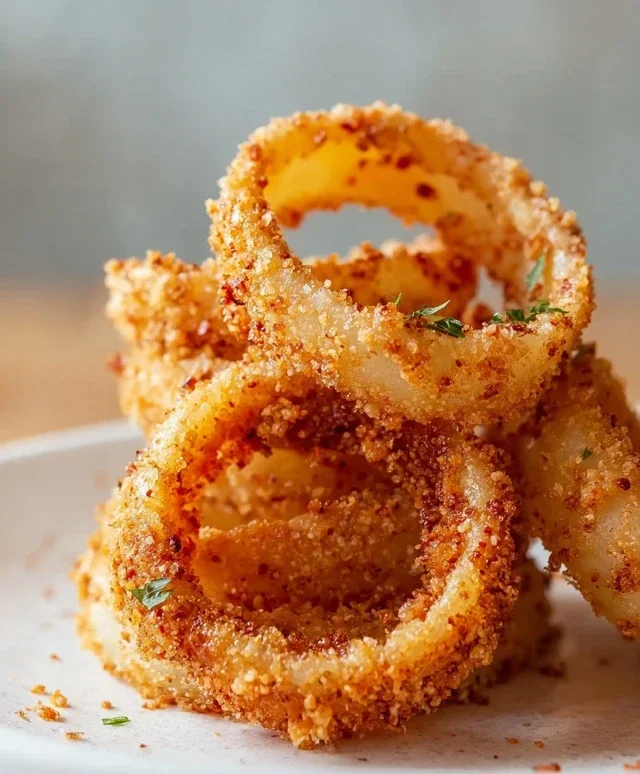 Viral High-Protein Keto Onion Rings Hack (No Breadcrum extract extractbs, No Frying!)