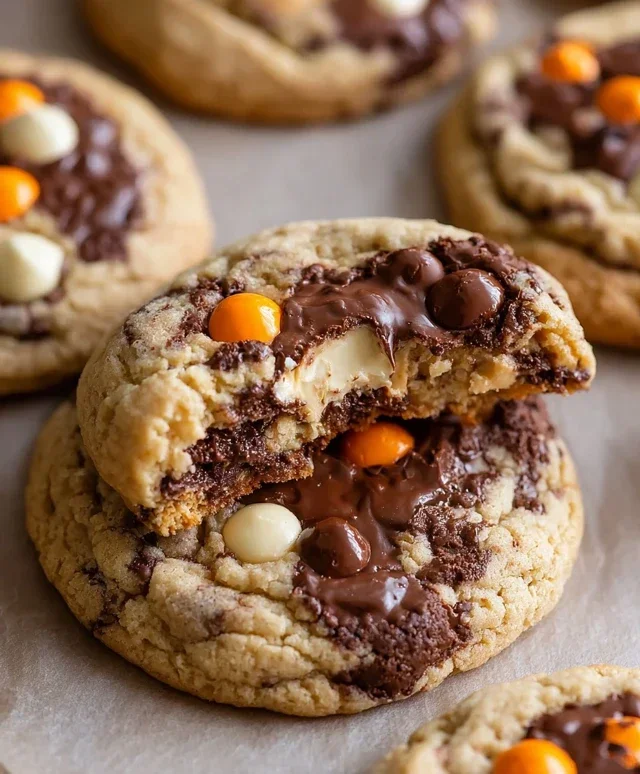 Reese's Cheesecake Cookies