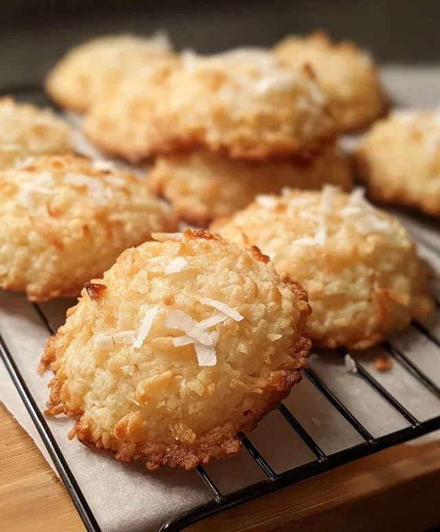 Chewy Coconut Cookies