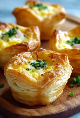Savory Puff Pastry Cups