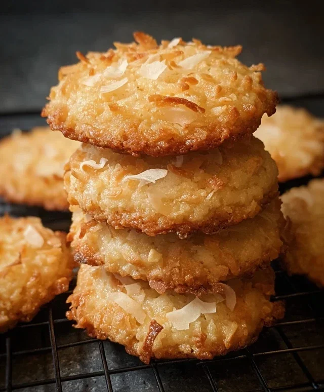 Chewy Coconut Cookies
