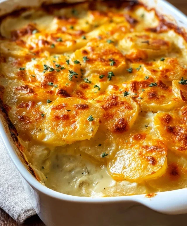 Cheesy Scalloped Potatoes