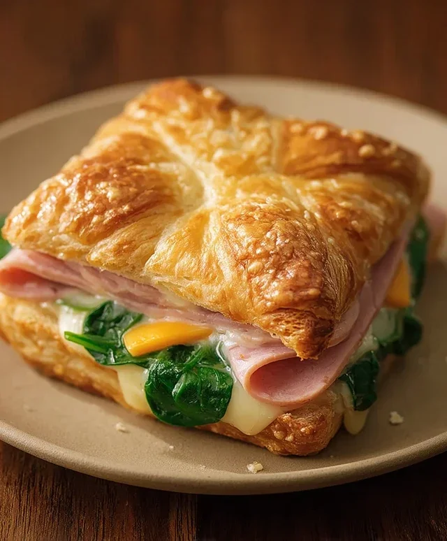 Beef Beef Ham and Cheese with Spinach