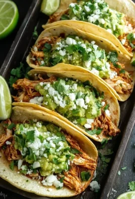 Crispy Poblano Chicken Tacos with Avocado-Jalapeño Salsa
