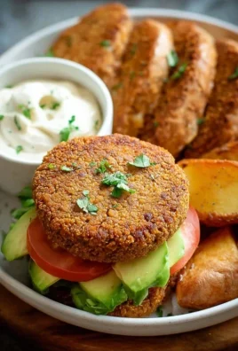 Easy 6-Ingredient Lentil Burgers