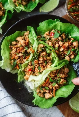 Tofu Lettuce Wraps