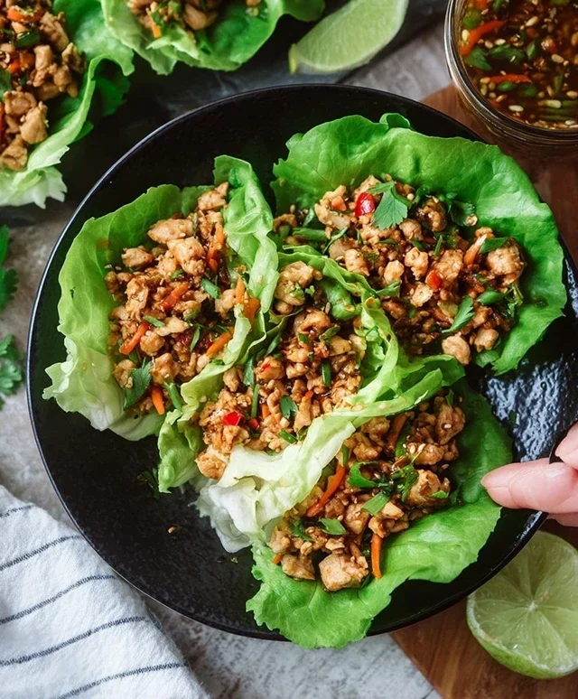 Tofu Lettuce Wraps