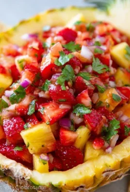 Strawberry Pineapple Salsa Recipe: A Fresh and Flavorful Treat