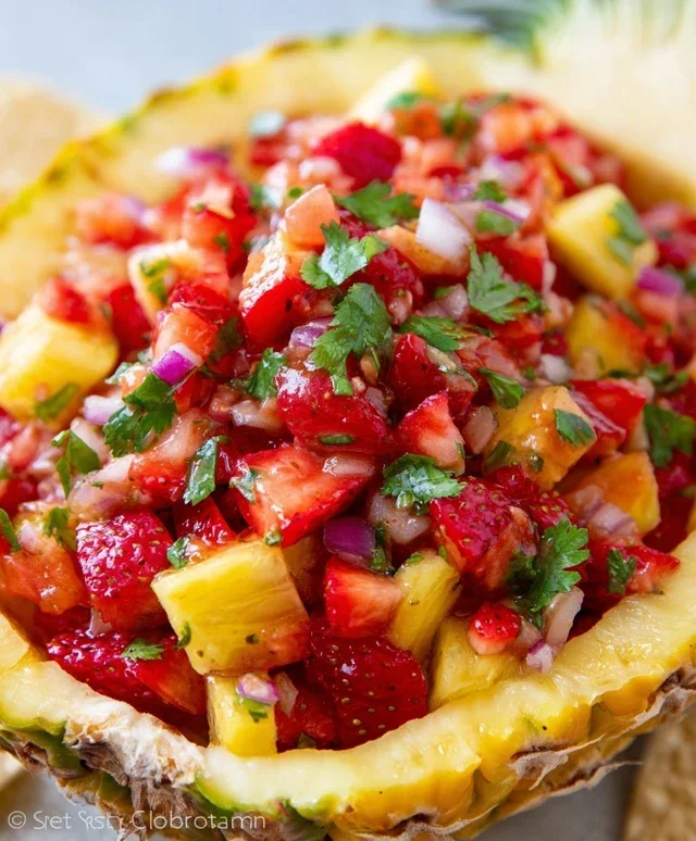 Strawberry Pineapple Salsa Recipe: A Fresh and Flavorful Treat