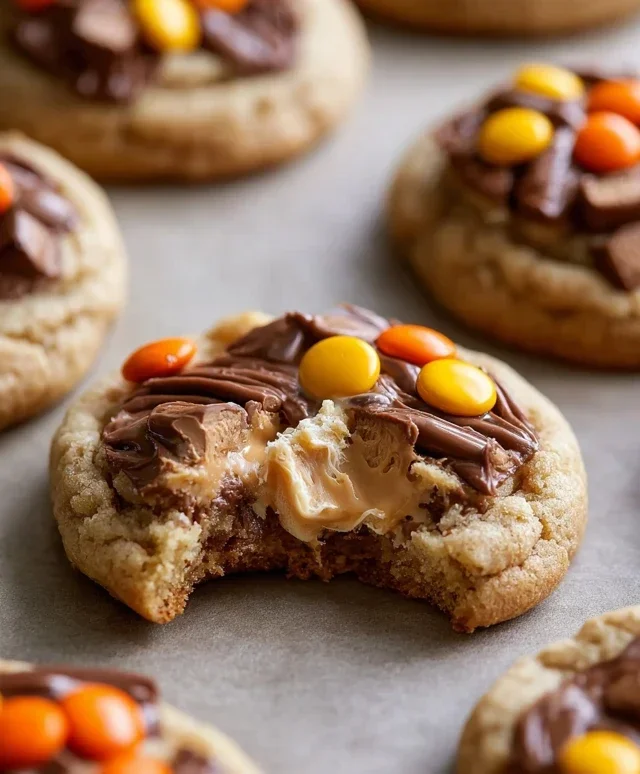 Reese's Cheesecake Cookies