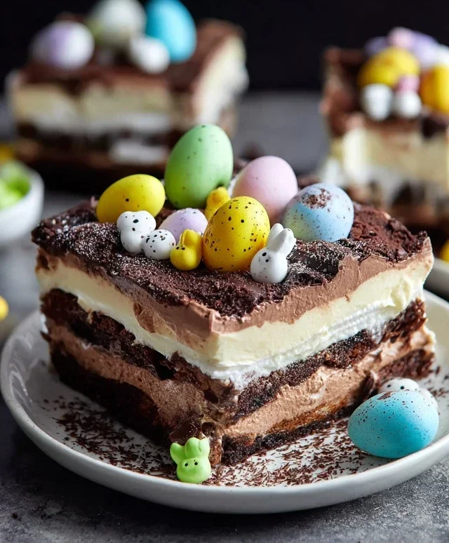 Easter Chocolate Lasagna