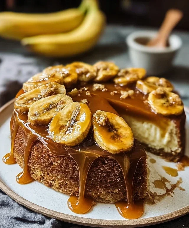 Bananas Foster Cake