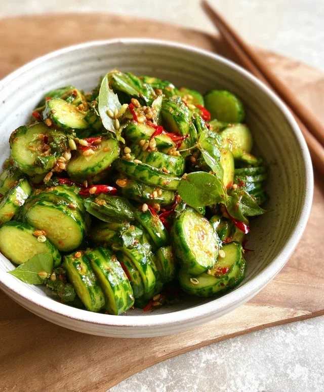 Easy Asian Cucumber Salad