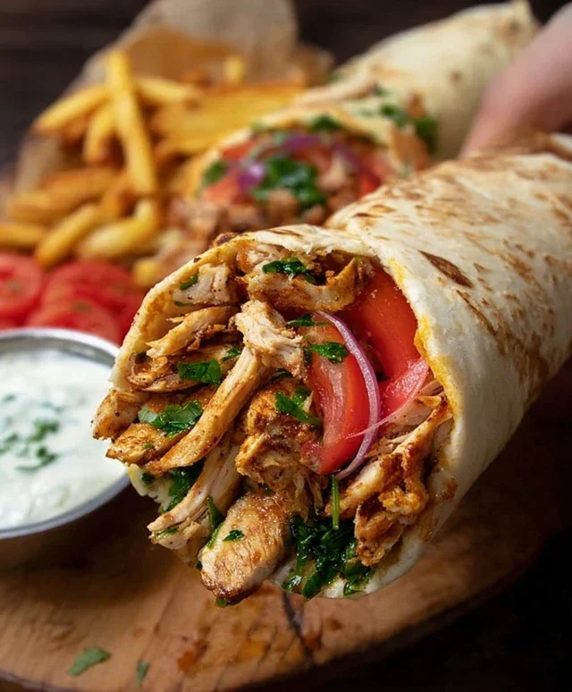 Chicken Shawarma Wrap