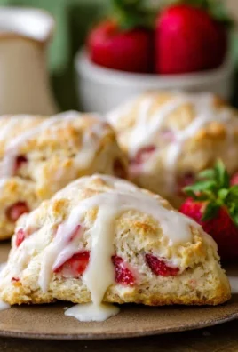 Strawberry Scones