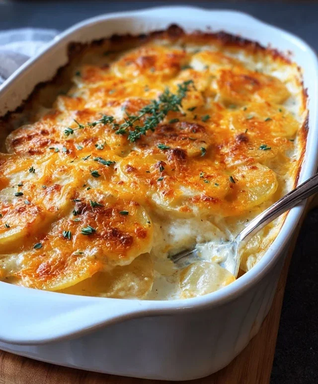 Cheesy Scalloped Potatoes