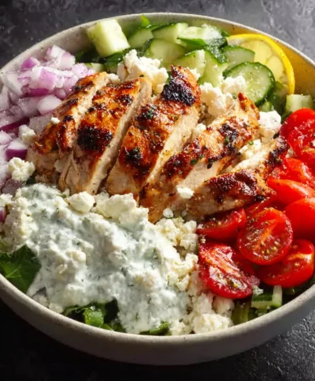 Greek Chicken Bowls