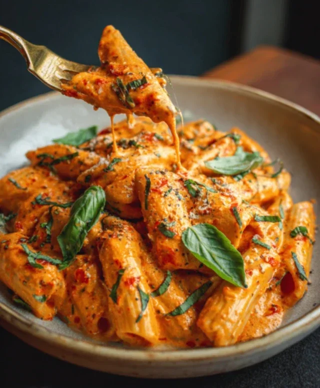Creamy Tomato Garlic Pasta