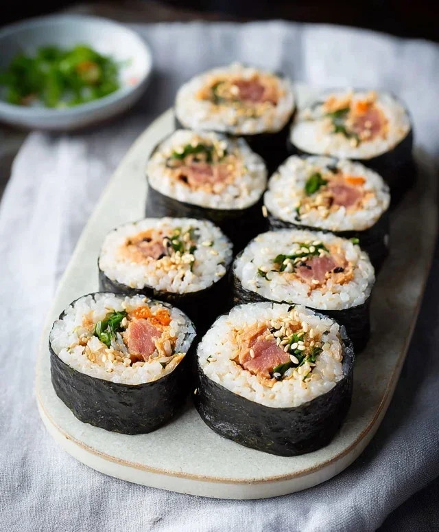 Easy 15-min. Spicy Tuna Kimbap