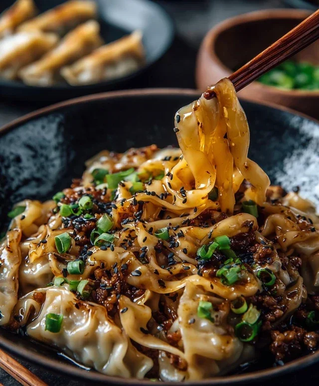 Potsticker Noodle Bowl