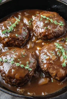 Easy Homemade Salisbury Steak