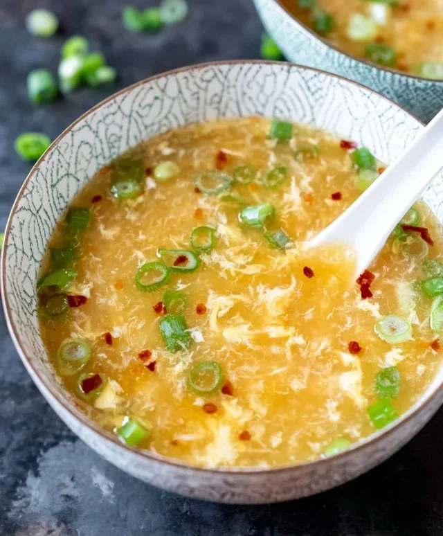 Homemade Egg Drop Soup (Keto & Gluten Free)