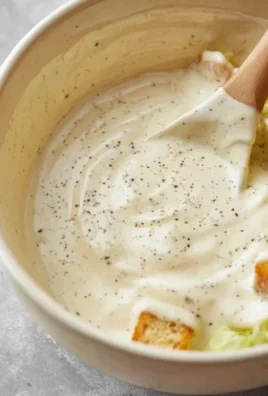 Caesar Salad Dressing (Classic, Creamy & 5 Minutes) 🥗