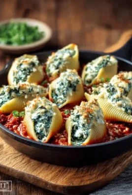 Spinach and Ricotta Stuffed Shells Recipe