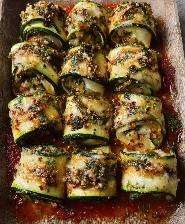 Vegan Zucchini Rollatini