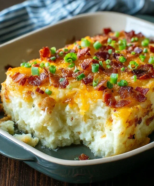 Twice Baked Potato Casserole