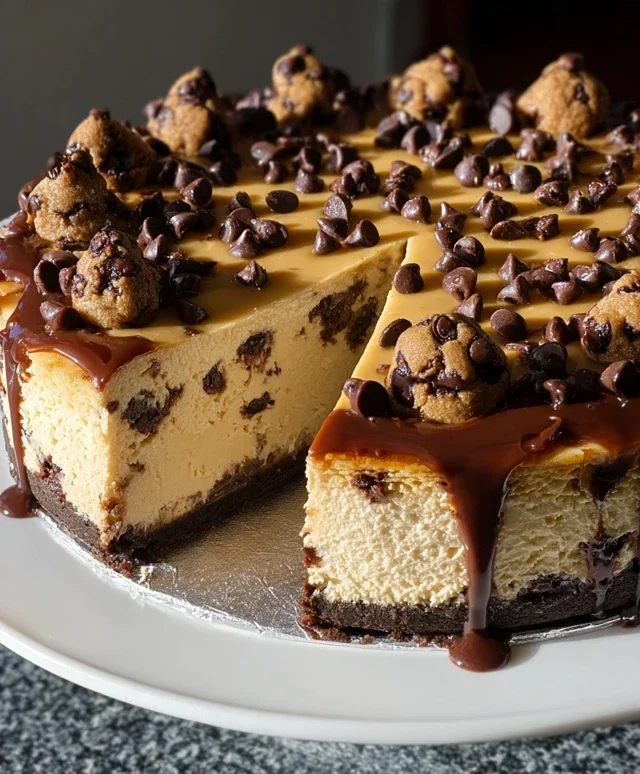 Chocolate Chip Cookie Cheesecake