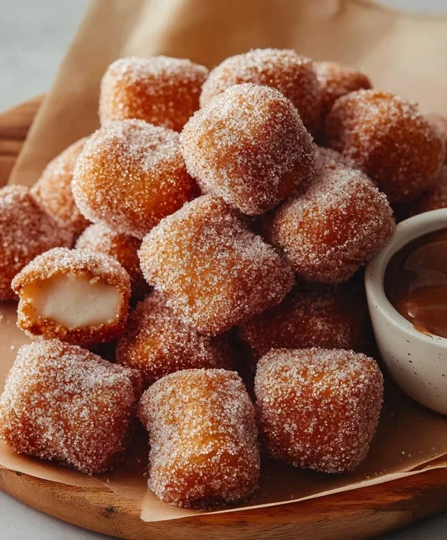 Sweet Air Fryer Churro Bites Recipe